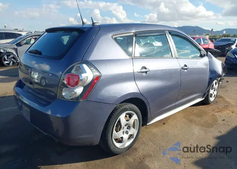 2009 Pontiac Vibe from USA, damaged, VIN 5Y2SP67809Z437413